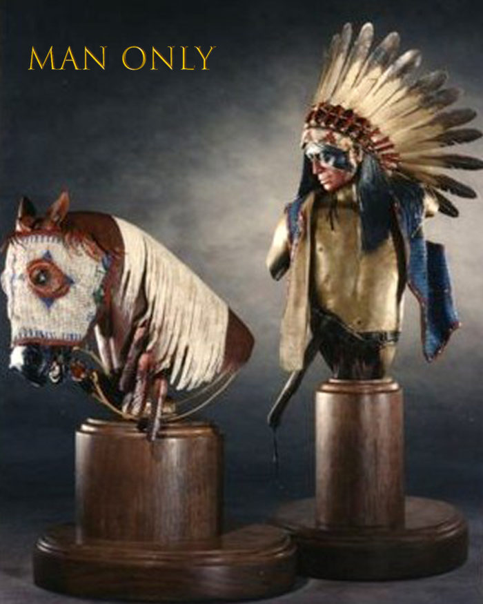 Young Men of the Enemy Fear His Horse - Man